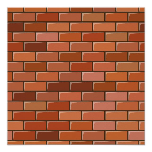 brick wall poster (Front)