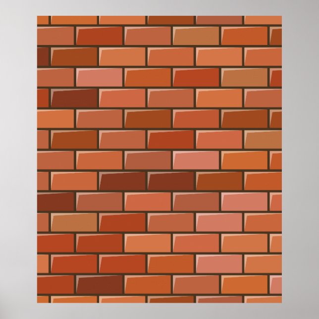 brick wall poster (Front)