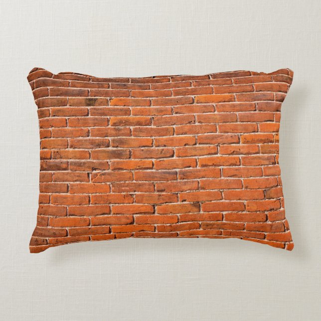 Brick wall red brick wall wall decorative cushion (Front)