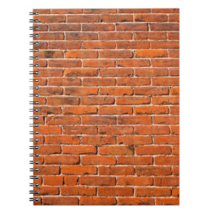 Brick wall red brick wall wall notebook