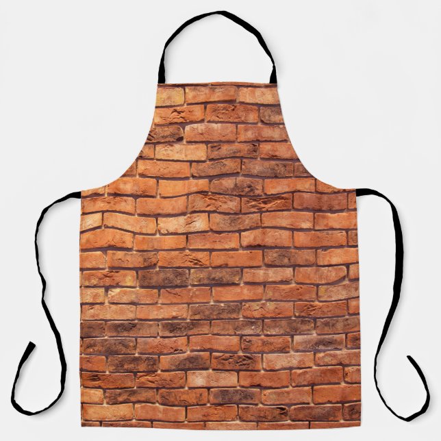 Brick wall red structure masonry apron (Front)