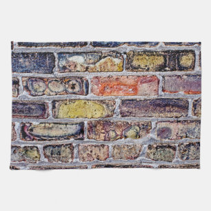 Brick Wall Tea Towel