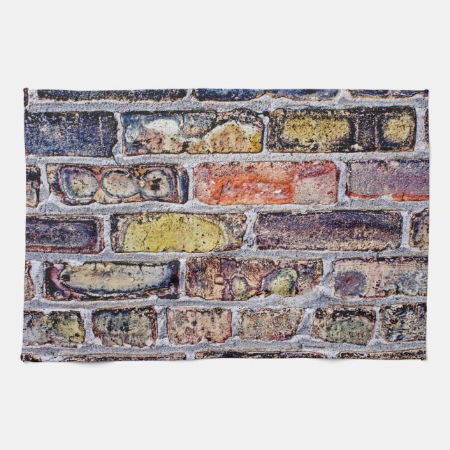 Brick Wall Tea Towel (Horizontal)
