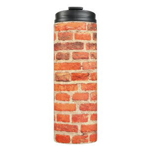 Brick wall texture brick wall thermal tumbler