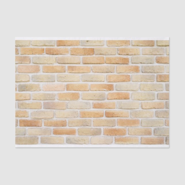 Brick wall tissue paper (Front)