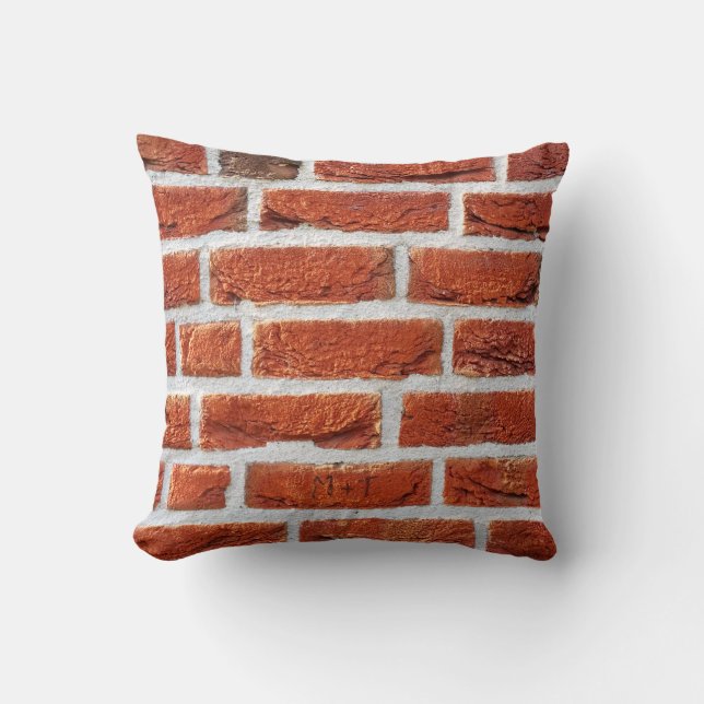 Brick wall wall background building cushion (Front)