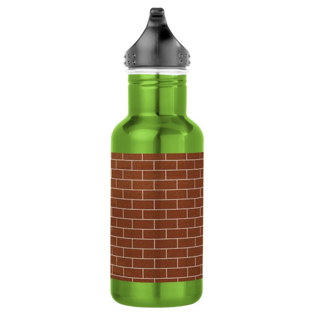 Brick Wall Water Bottle (Right)
