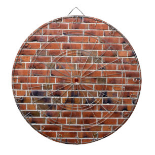 Brick wall with joints dartboard