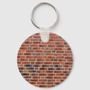 Brick wall with joints key ring