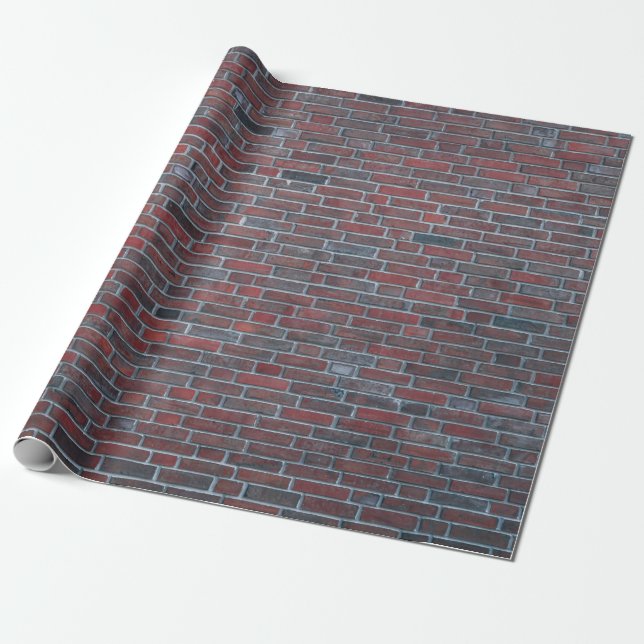 Brick wall wrapping paper (Unrolled)