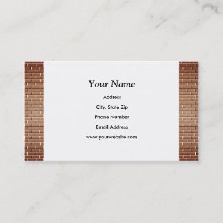 Brick Walls Business Cards