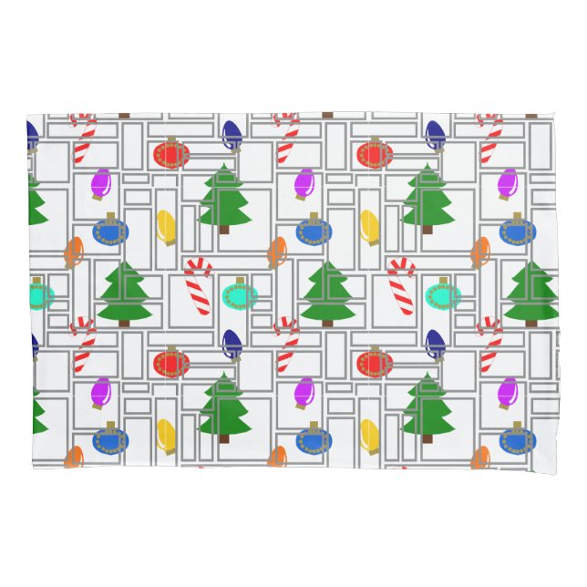 Bricked Christmas  Pillowcase (Front)