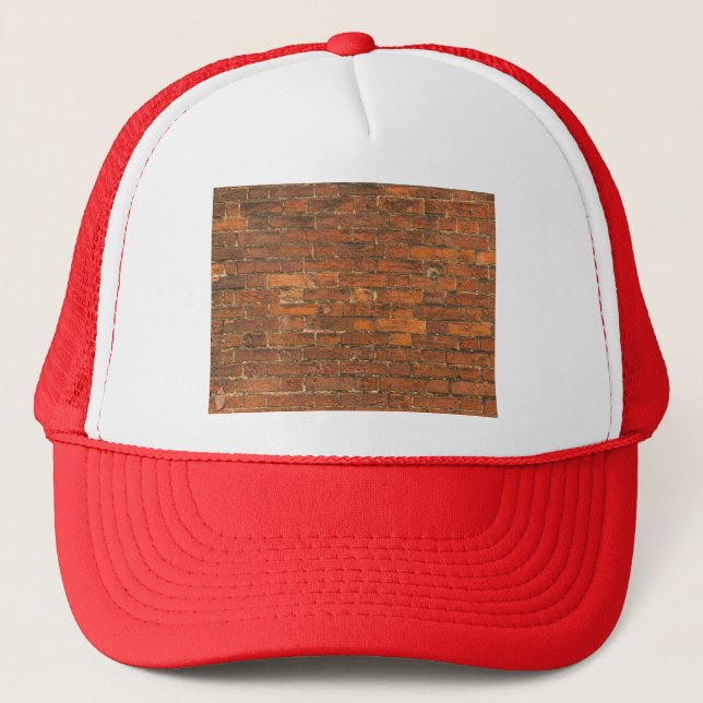 bricked trucker hat (Front)