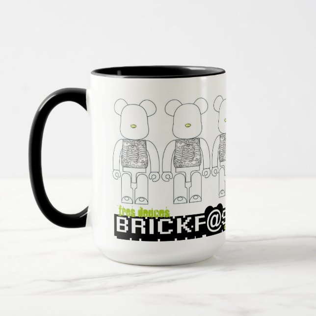 Brickf@st Club Small Stack Pancakes Mug (Left)