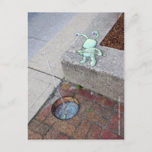 brickfishing sluggo postcard