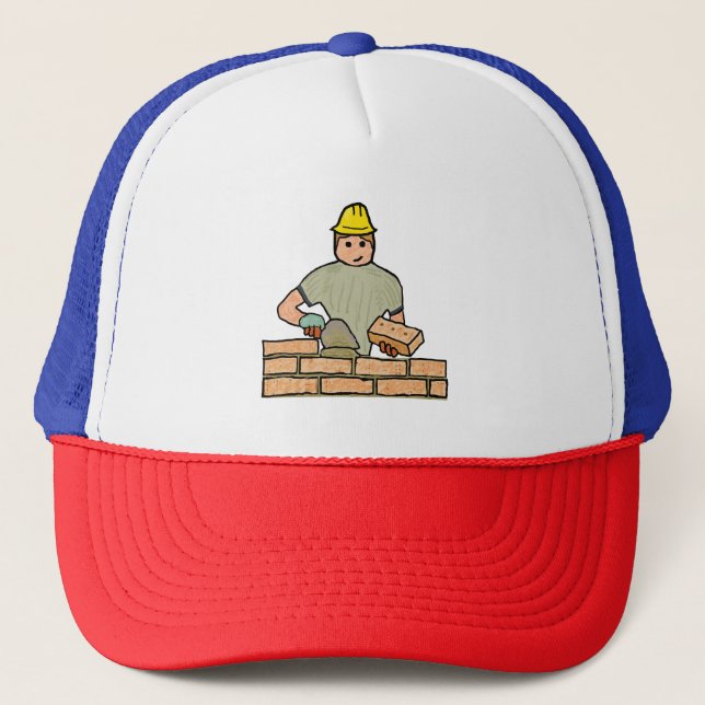 Bricklayer Trucker Hat (Front)