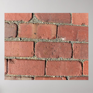 Bricks - Antique Street Pavers Poster