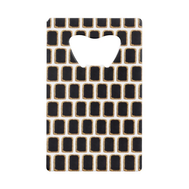 Bricks Credit Card Bottle Opener (Front)