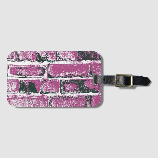 BRICKS LUGGAGE TAG (Front Horizontal)