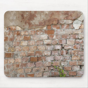 Bricks old wall mouse mat
