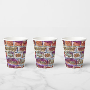 BRICKS PAPER CUPS