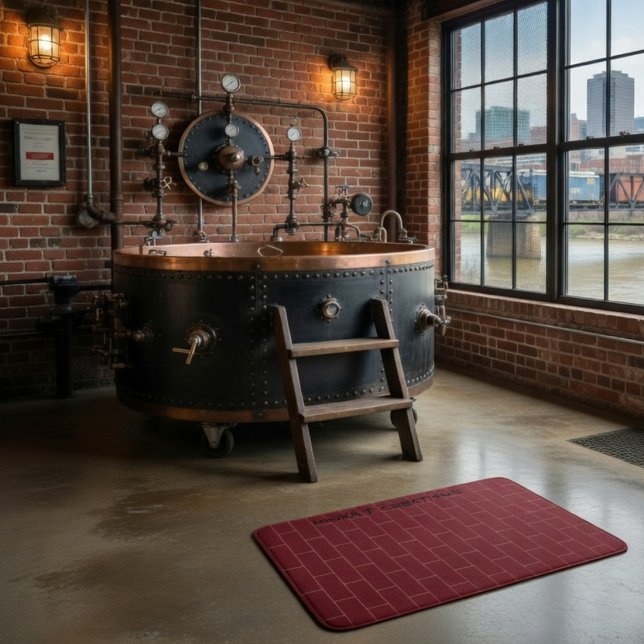 Bricks Table Bath Mat (Creator Uploaded)