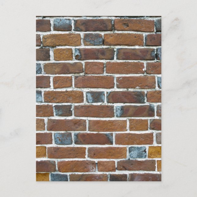 BRICKS WALL POSTCARD (Front)