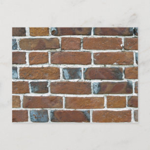 BRICKS WALL POSTCARD