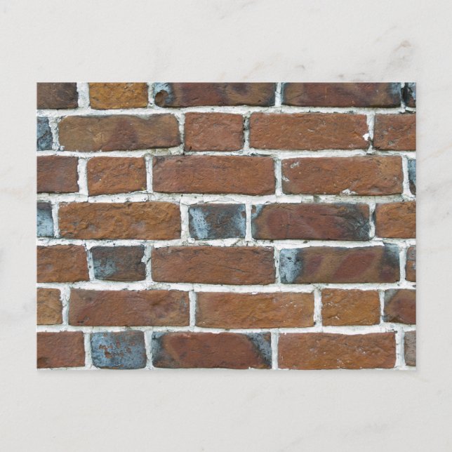 BRICKS WALL POSTCARD (Front)