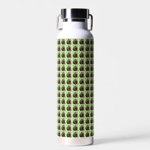 Brickwork Burrow: A Wombat's Green Canvas, Water Bottle