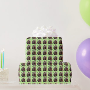 Brickwork Burrow: A Wombat's Green Canvas, Wrapping Paper