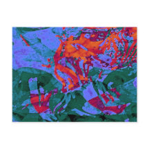 "Brickworks: Advent" Colourful Art Post Card