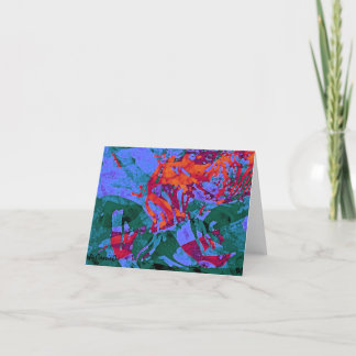 "Brickworks: Advent" Colourful Note Card