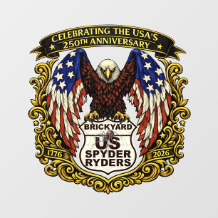 Brickyard Chapter - Decal USA250