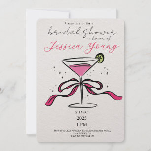 Bridal Bash & Cocktail Call bridal  Invitation