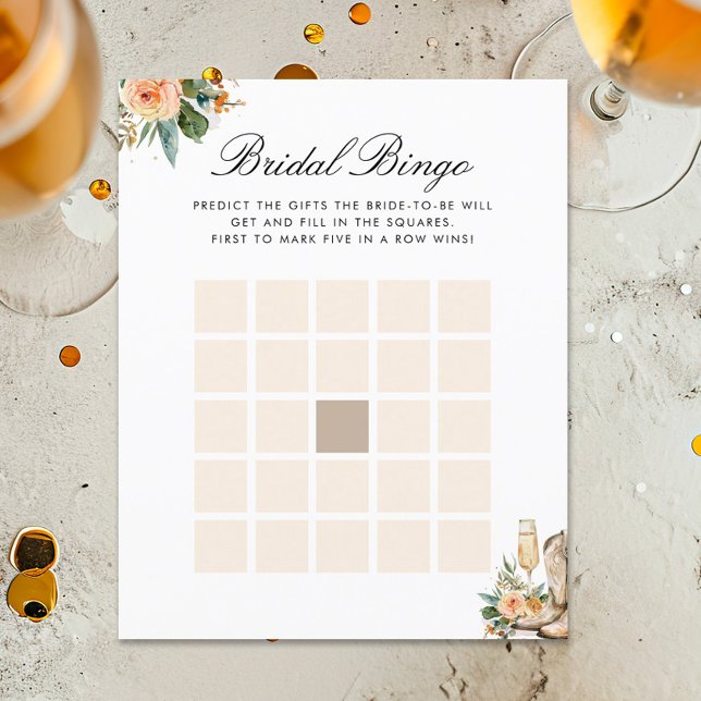 Bridal Bingo Boots and Bubbly Bridal Shower Game (Creator Uploaded)