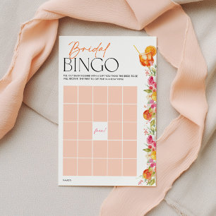 Bridal Bingo Bridal Shower Games Citrus Spritz