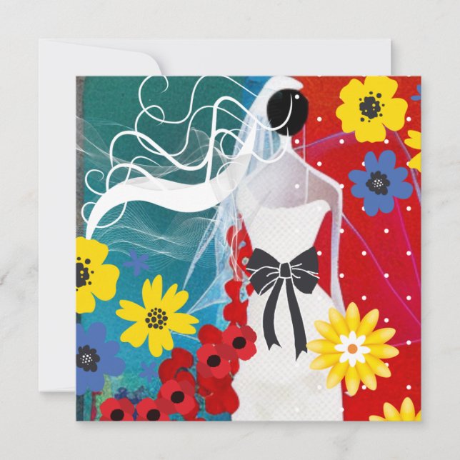 Bridal Bliss Holiday Card (Front)