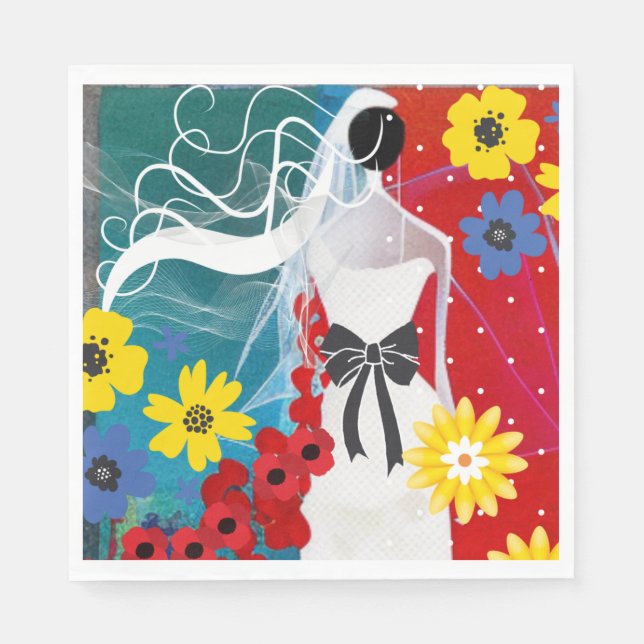 Bridal Bliss Napkin (Front)