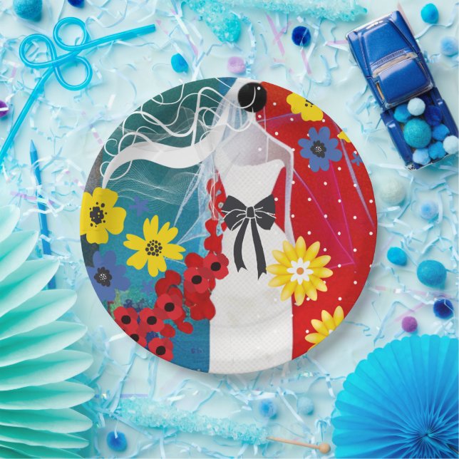 Bridal Bliss Paper Plate (Party)