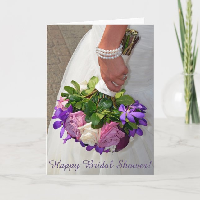 Bridal Bouquet Shower Invitation (Front)