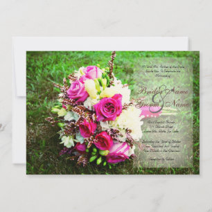 Bridal Bouquet Wedding Invitation