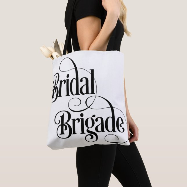 Bridal Brigade Tote Bag (Close Up)