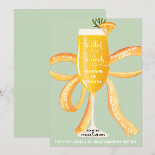 Bridal Brunch Bridal Shower Invitation