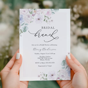 Bridal Brunch Wedding Shower Invitation