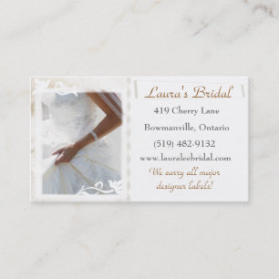 Bridal Business Card