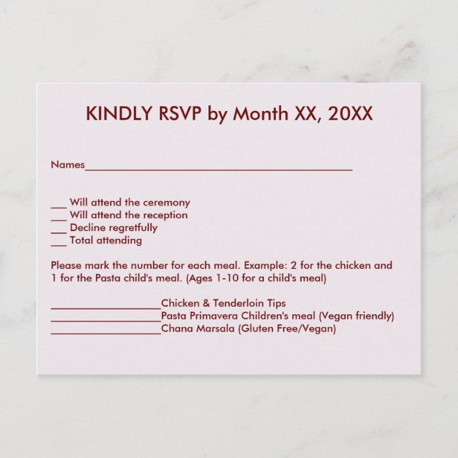 Bridal Couple Silhouette Heart Sand Wedding RSVP Invitation Postcard (Front)