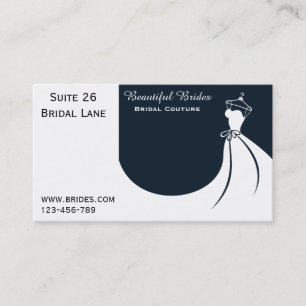 Bridal Couture, Bridalwear, Wedding dress designs Business Card