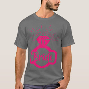 Bridal Diamond Ring Wedding Bride Wedding proposal T-Shirt