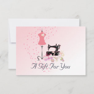 Bridal Dress Alterations Pink Gift Certificate